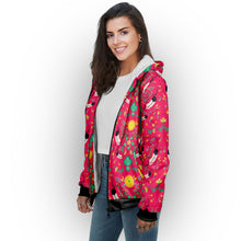 Load image into Gallery viewer, New Growth Pink Punch Sherpa Hoodie
