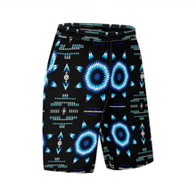 Load image into Gallery viewer, Rising Star Wolf Moon Athletic Shorts with Pockets
