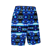 Load image into Gallery viewer, Force of Nature Winter Night Athletic Shorts with Pockets
