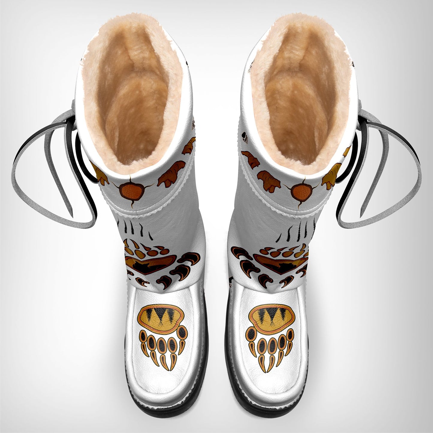 Bear Paw Tan Real Leather MocLux