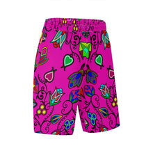 Load image into Gallery viewer, Indigenous Paisley Athletic Shorts with Pockets
