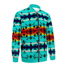 Load image into Gallery viewer, Between the Mountains Youth Zippered Collared Lightweight Jacket
