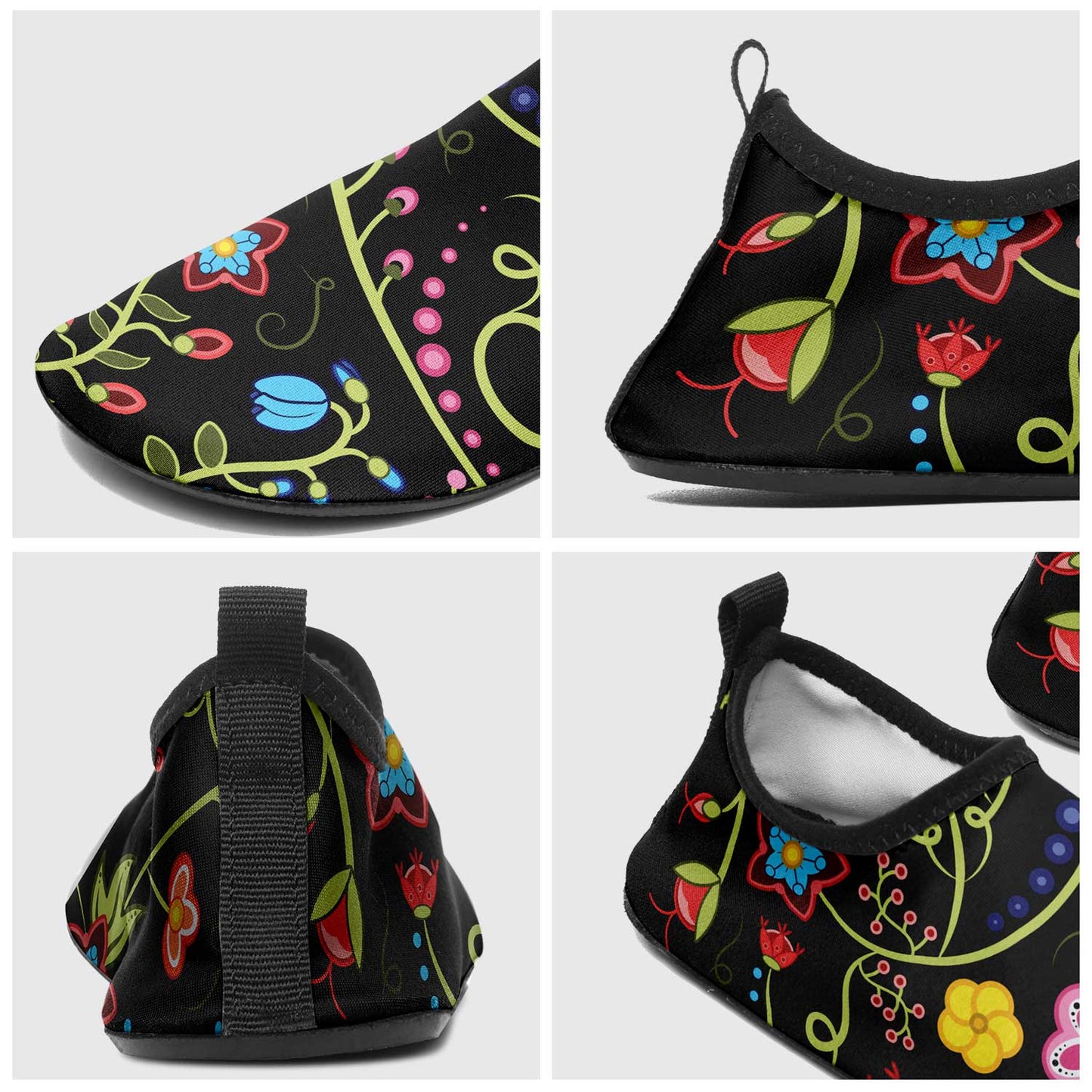 Fresh Fleur Midnight Kid's Sockamoccs