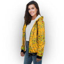 Load image into Gallery viewer, Willow Bee Sunshine Sherpa Hoodie
