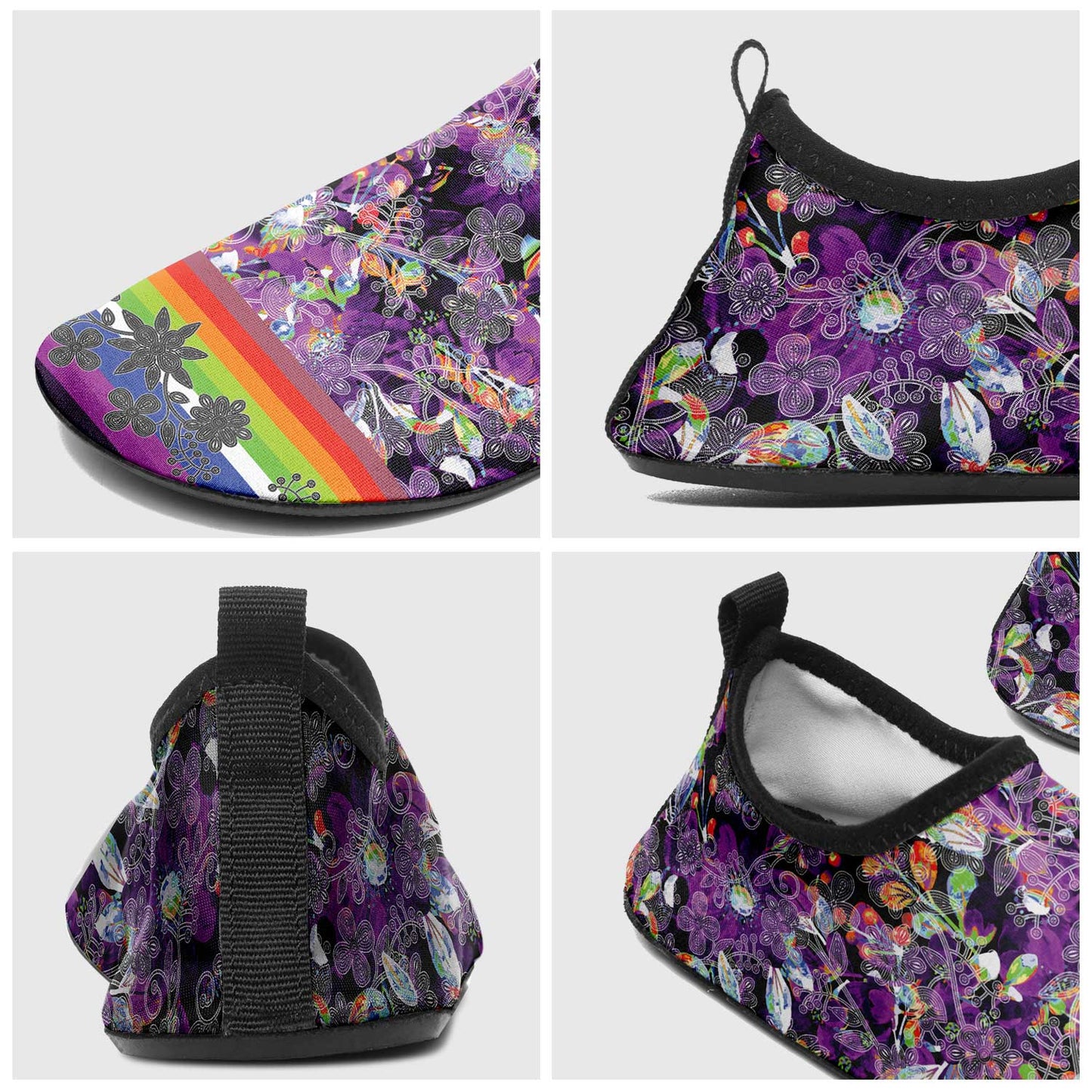 Culture in Nature Purple Kid's Sockamoccs