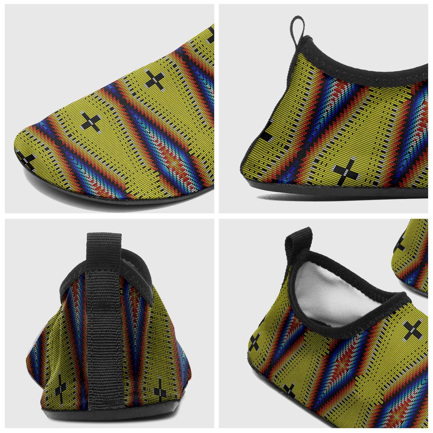 Diamond in the Bluff Yellow Kid's Sockamoccs
