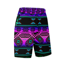Load image into Gallery viewer, California Coast Sunrise Athletic Shorts with Pockets
