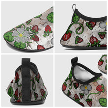 Load image into Gallery viewer, Strawberry Dreams Br Bark Kid&#39;s Sockamoccs Slip On Shoes
