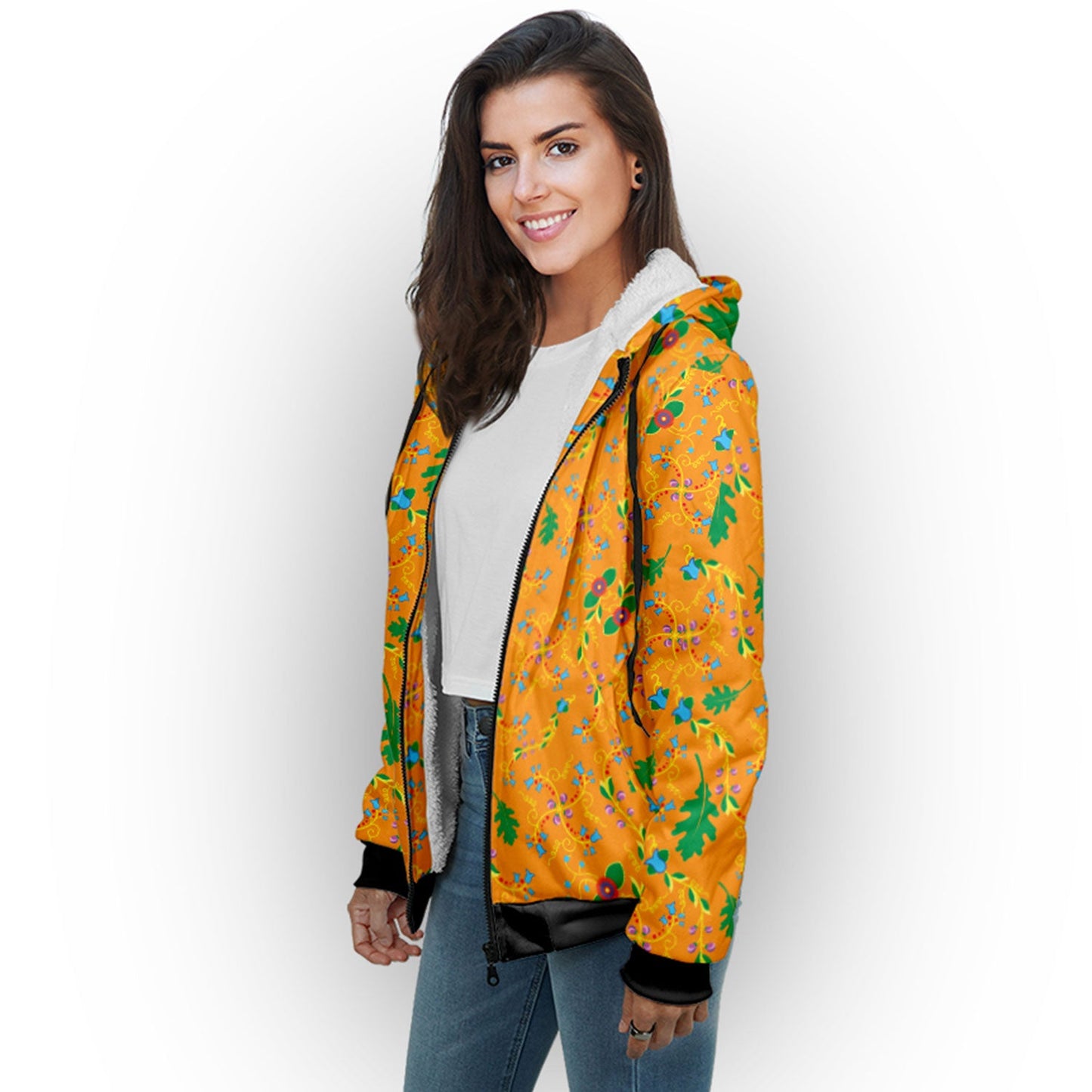 Vine Life Sunshine Sherpa Hoodie