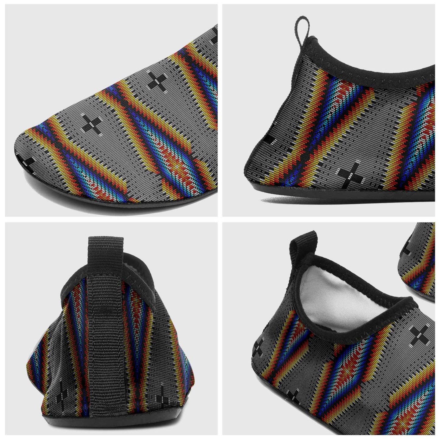 Diamond in the Bluff Grey Kid's Sockamoccs