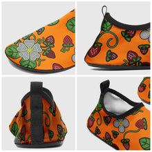 Load image into Gallery viewer, Strawberry Dreams Carrot Kid&#39;s Sockamoccs Slip On Shoes
