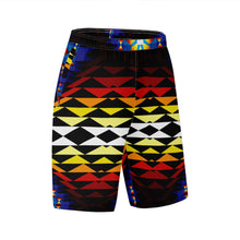 Load image into Gallery viewer, Sunset Blanket Athletic Shorts with Pockets

