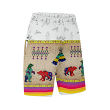 Load image into Gallery viewer, Bear Ledger White Clay Athletic Shorts with Pockets
