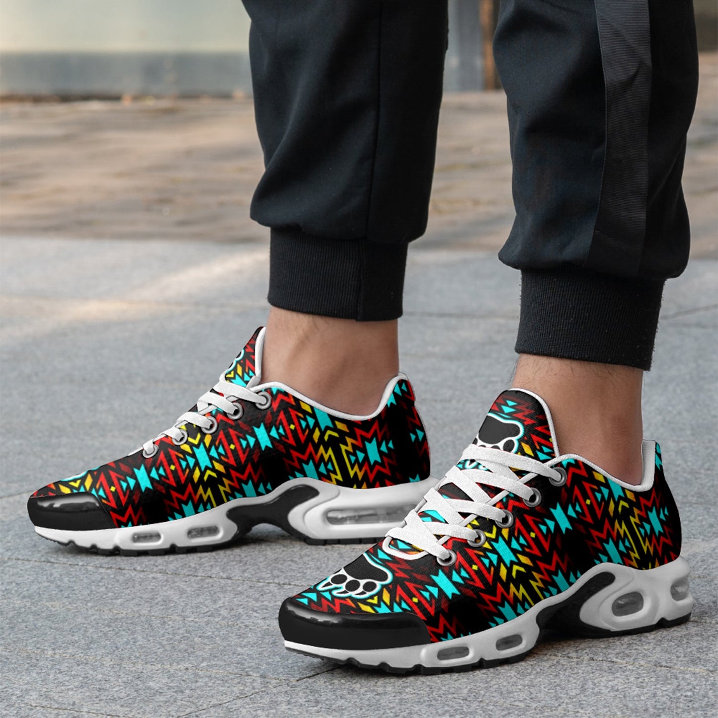 Fire Colors and Turquoise Bearpaw Niowaa