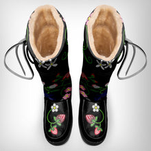 Load image into Gallery viewer, Birch Berries Black Real Leather MocLux
