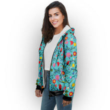 Load image into Gallery viewer, Nipin Blossom Sky Sherpa Hoodie
