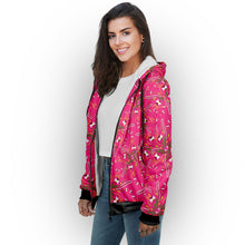 Load image into Gallery viewer, Willow Bee Bubblegum Sherpa Hoodie
