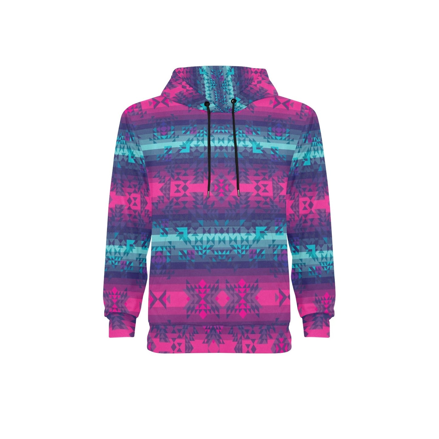 Dimensional Brightburn Men's Long Sleeve Fleece Hoodie