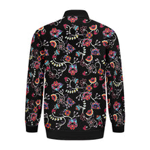 Load image into Gallery viewer, Floral Danseur Youth Zippered Collared Lightweight Jacket
