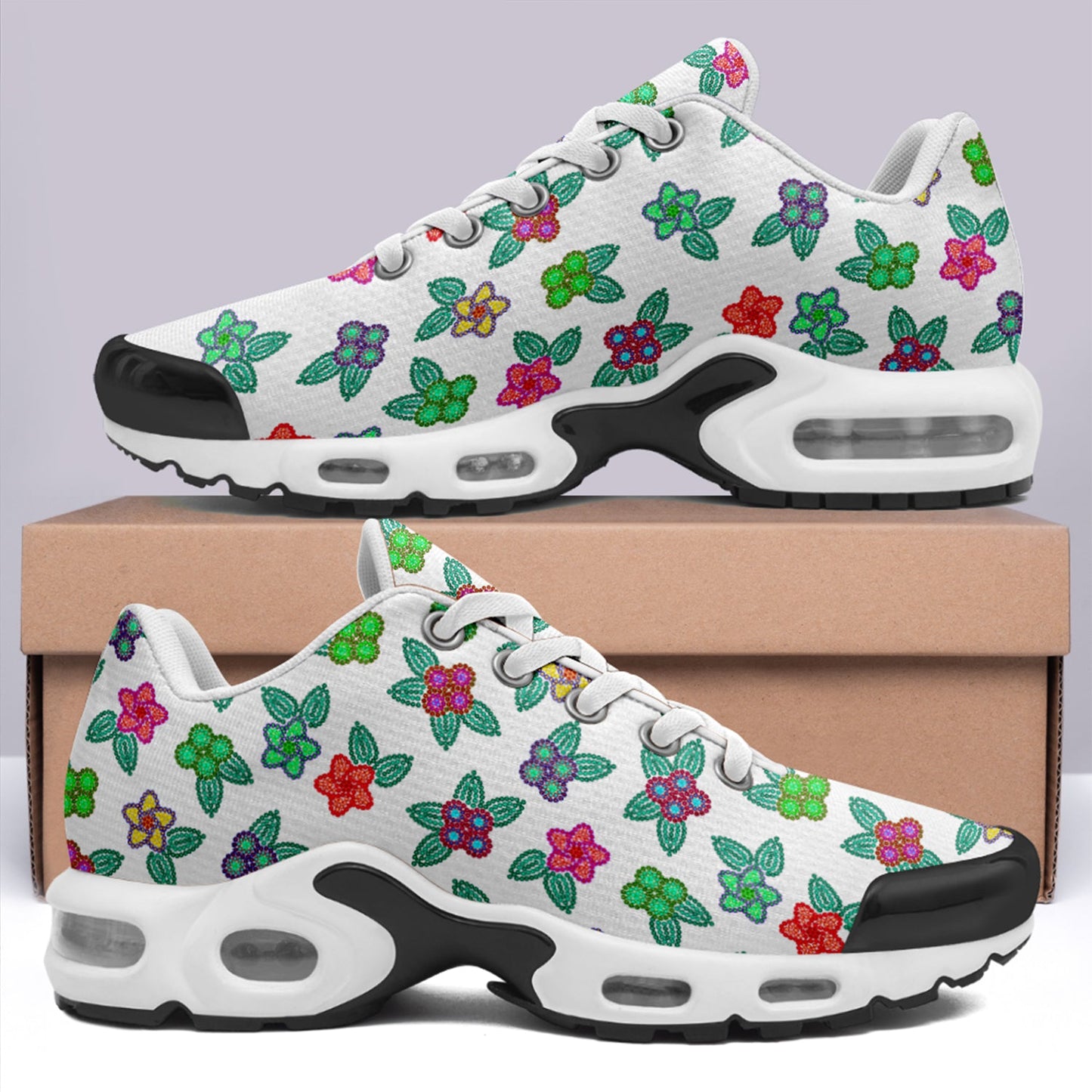 Berry Flowers White Niowaa