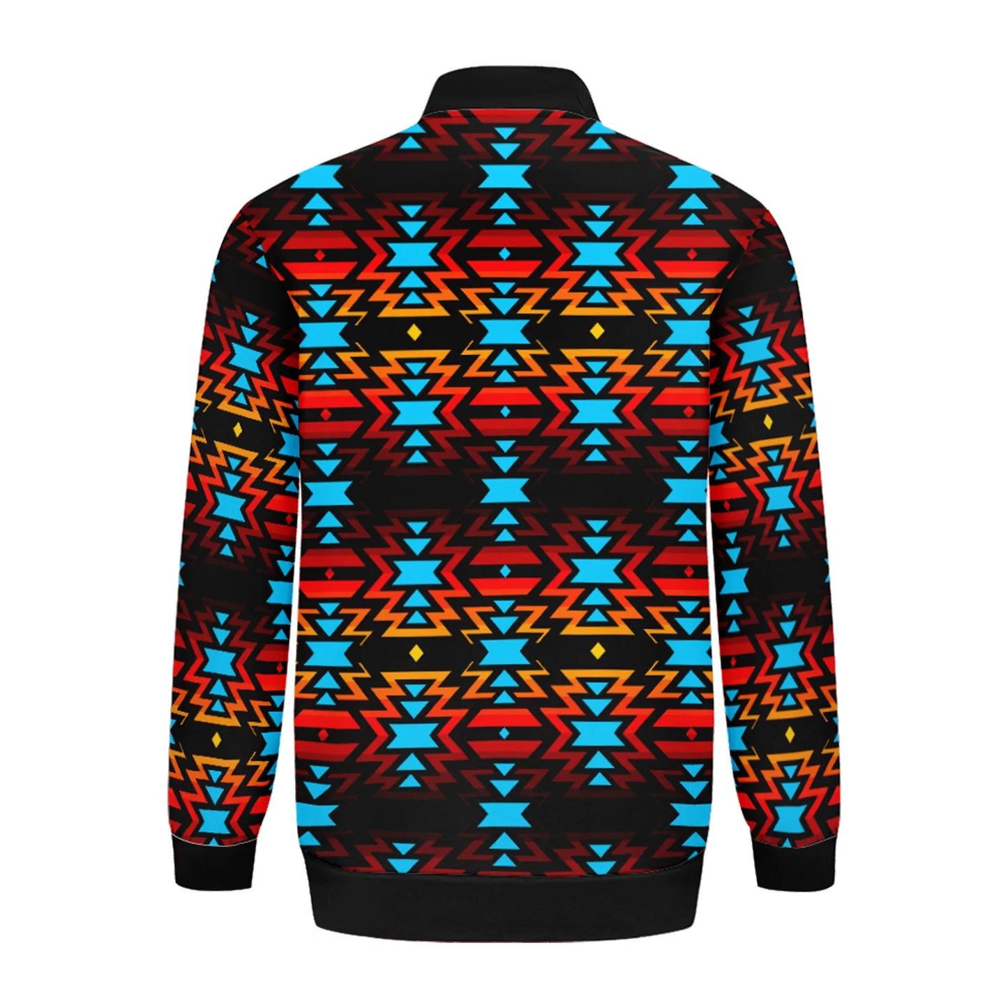 Black Fire and Sky Lightweight Jacket