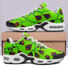 Load image into Gallery viewer, Spring Blossoms on Neon Green Niowaa Air Cushion Shoes
