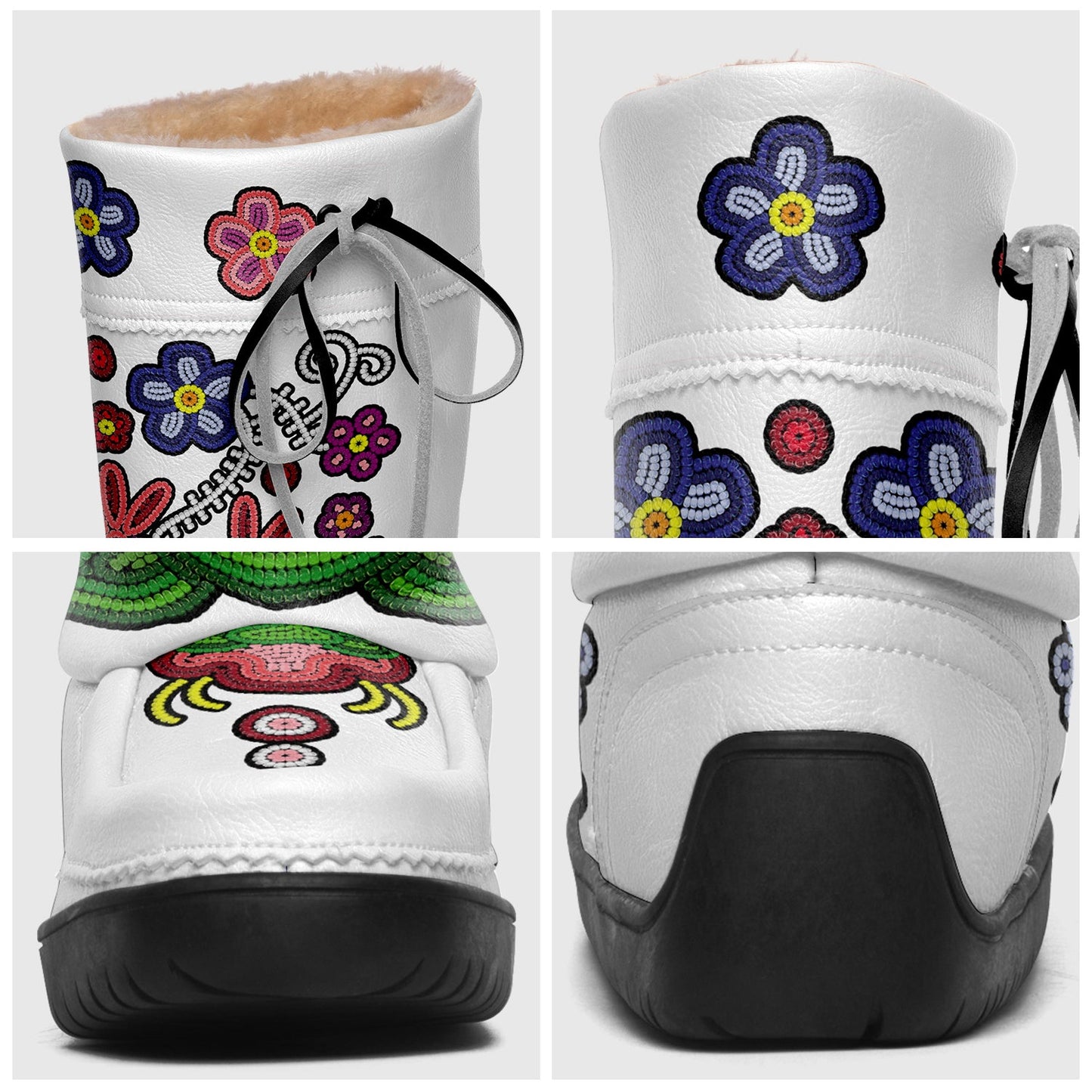 Beaded Gifts Real Leather MocLux