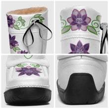 Load image into Gallery viewer, Purple Rose Real Leather MocLux
