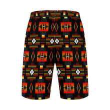 Load image into Gallery viewer, Seven Tribes Black Athletic Shorts with Pockets
