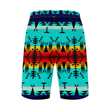 Load image into Gallery viewer, Between the Mountains Athletic Shorts with Pockets
