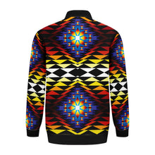 Load image into Gallery viewer, Sunset Blanket Youth Zippered Collared Lightweight Jacket
