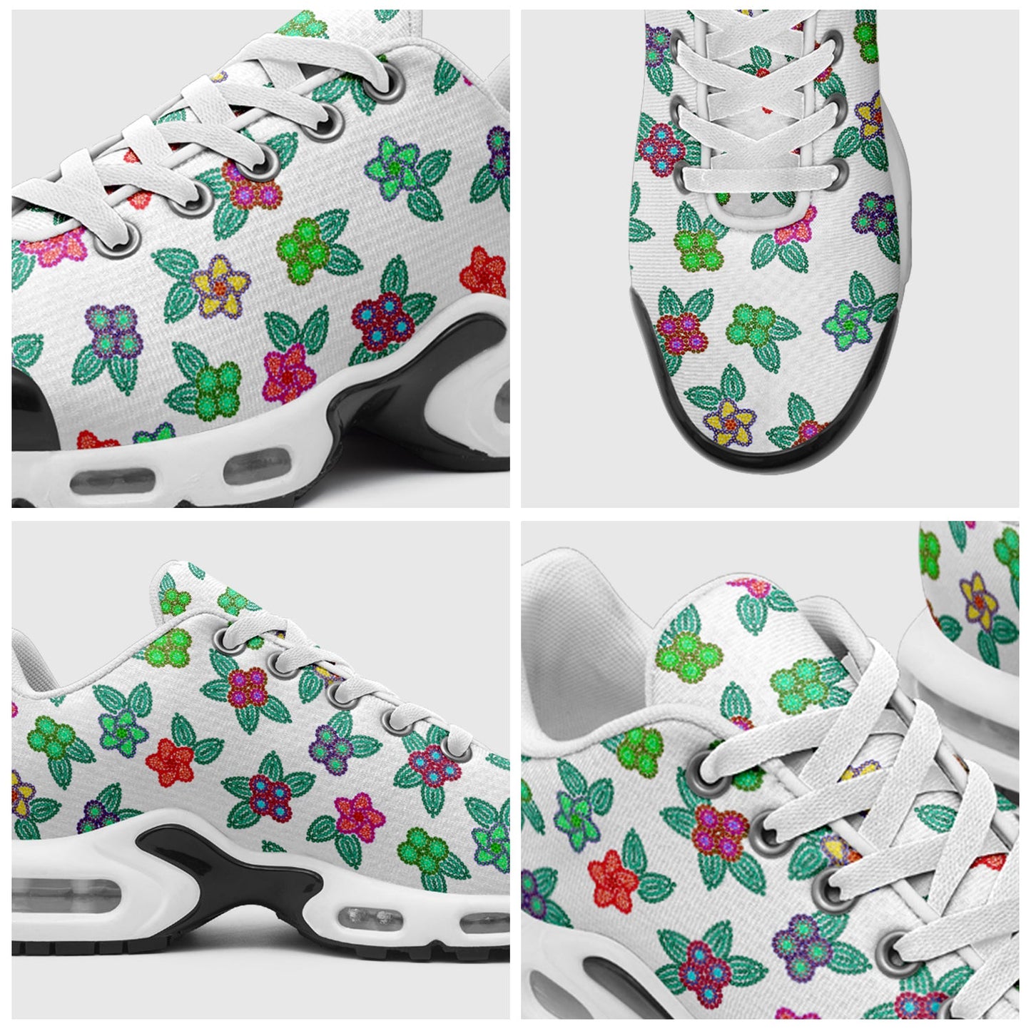 Berry Flowers White Niowaa
