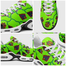 Load image into Gallery viewer, Spring Blossoms on Neon Green Niowaa Air Cushion Shoes
