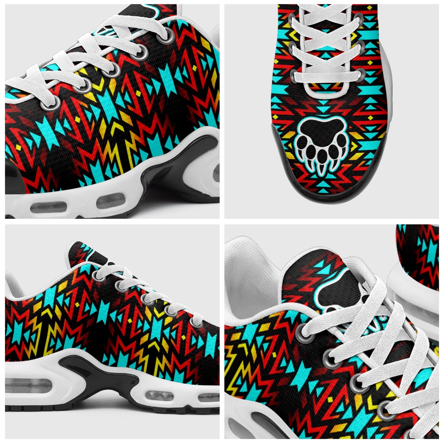 Fire Colors and Turquoise Bearpaw Niowaa