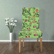 Load image into Gallery viewer, LightGreen Yellow Star Chair Cover (Pack of 4)
