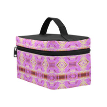 Load image into Gallery viewer, Gathering Earth Lilac Cosmetic Bag/Large
