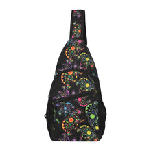 Load image into Gallery viewer, Neon Floral Bears Chest Bag
