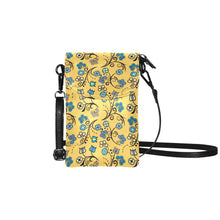 Load image into Gallery viewer, Blue Trio Tuscan Small Cell Phone Purse
