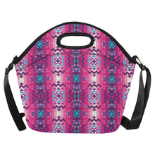 Load image into Gallery viewer, Bright Wave Neoprene Lunch Bag/Large
