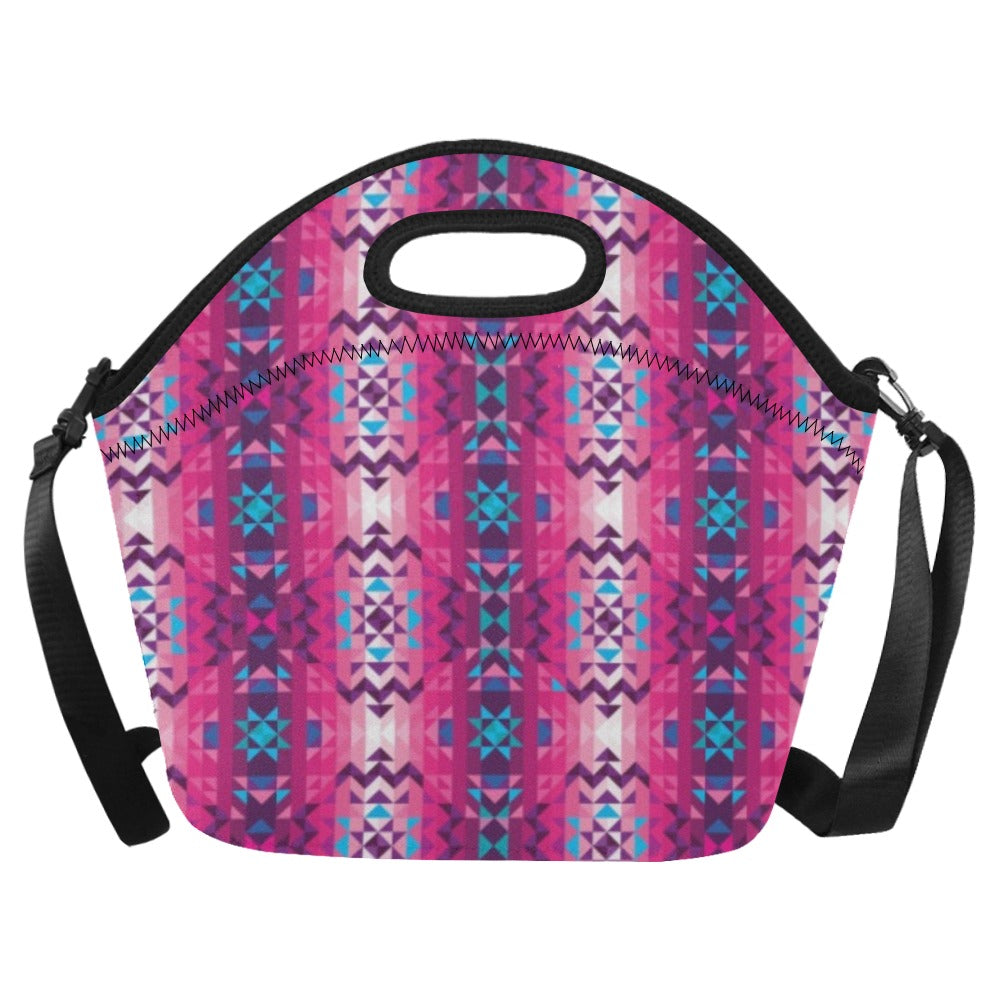 Bright Wave Neoprene Lunch Bag/Large