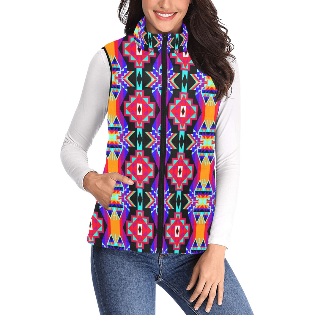 Fancy Bustle Women's Padded Vest Jacket