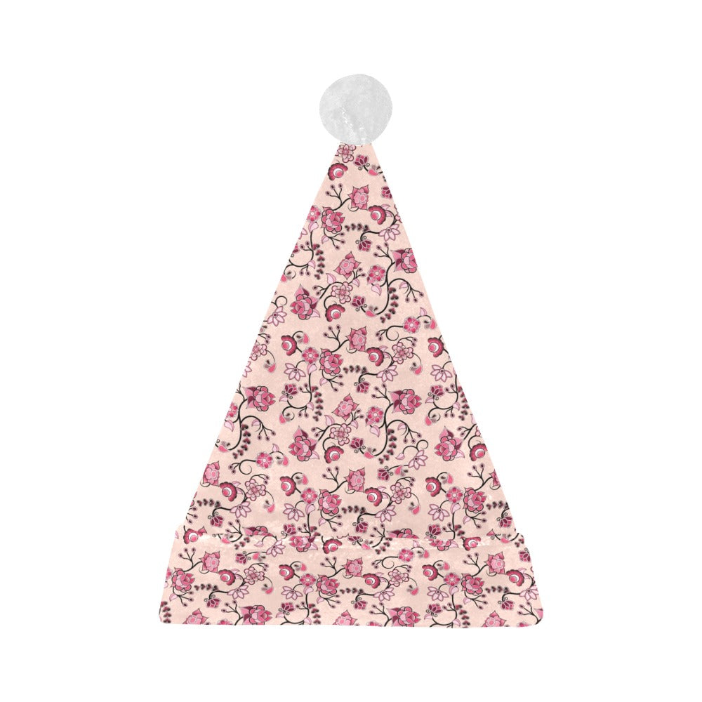 Floral Amour Santa Hat