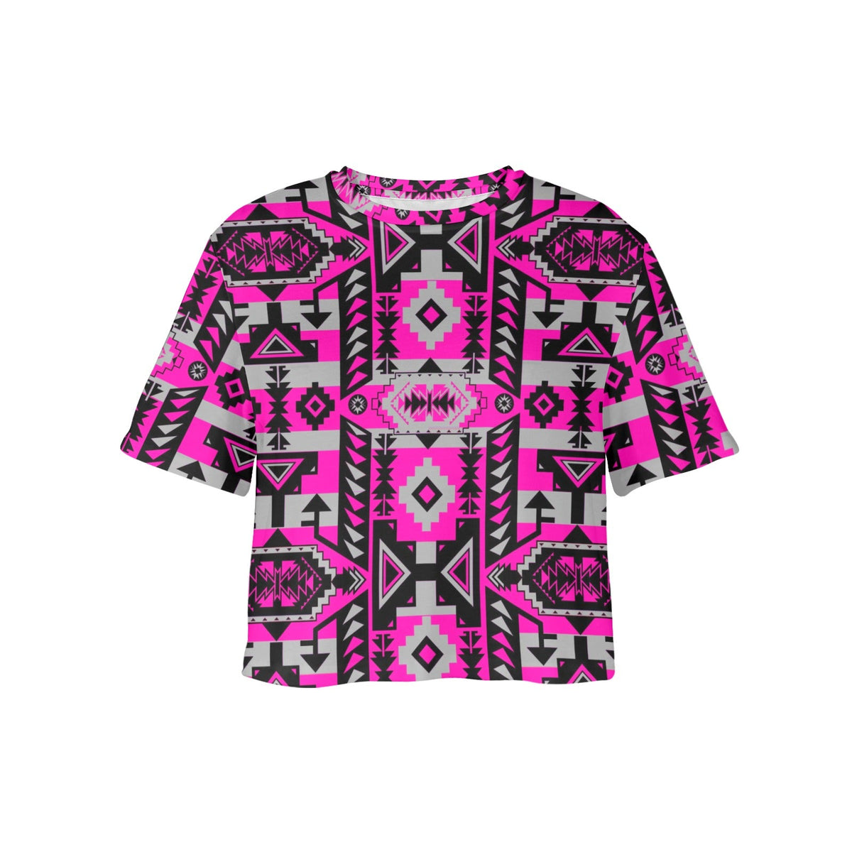 Chiefs Mountain Stunning Sunset Crop Top