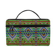 Load image into Gallery viewer, Medicine Blessing Lime Green Cosmetic Bag/Large
