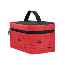 Load image into Gallery viewer, Ledger Dables Red Cosmetic Bag
