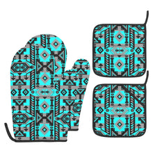 Load image into Gallery viewer, Chiefs Mountain Sky Oven Mitt &amp; Pot Holder
