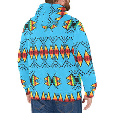 Load image into Gallery viewer, Sacred Trust Sky Men&#39;s Long Sleeve Fleece Hoodie
