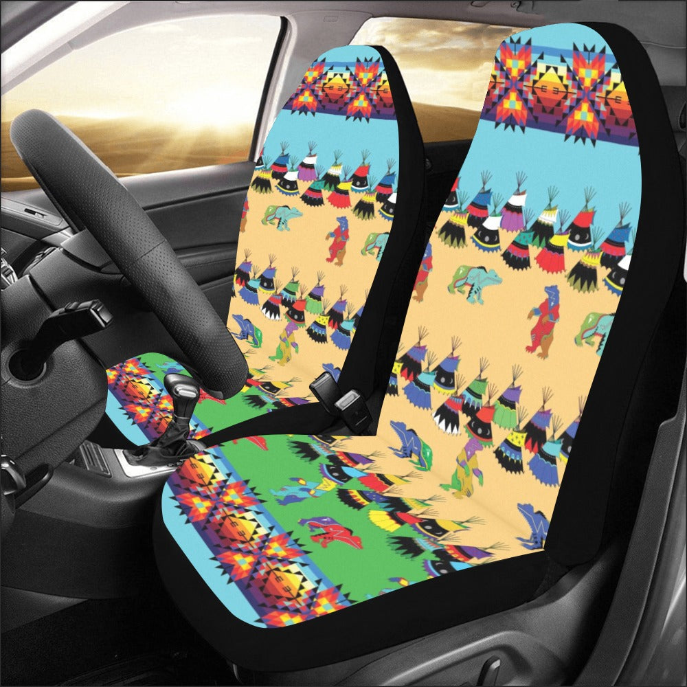 Bear Medicine Car Seat Covers (Set of 2)