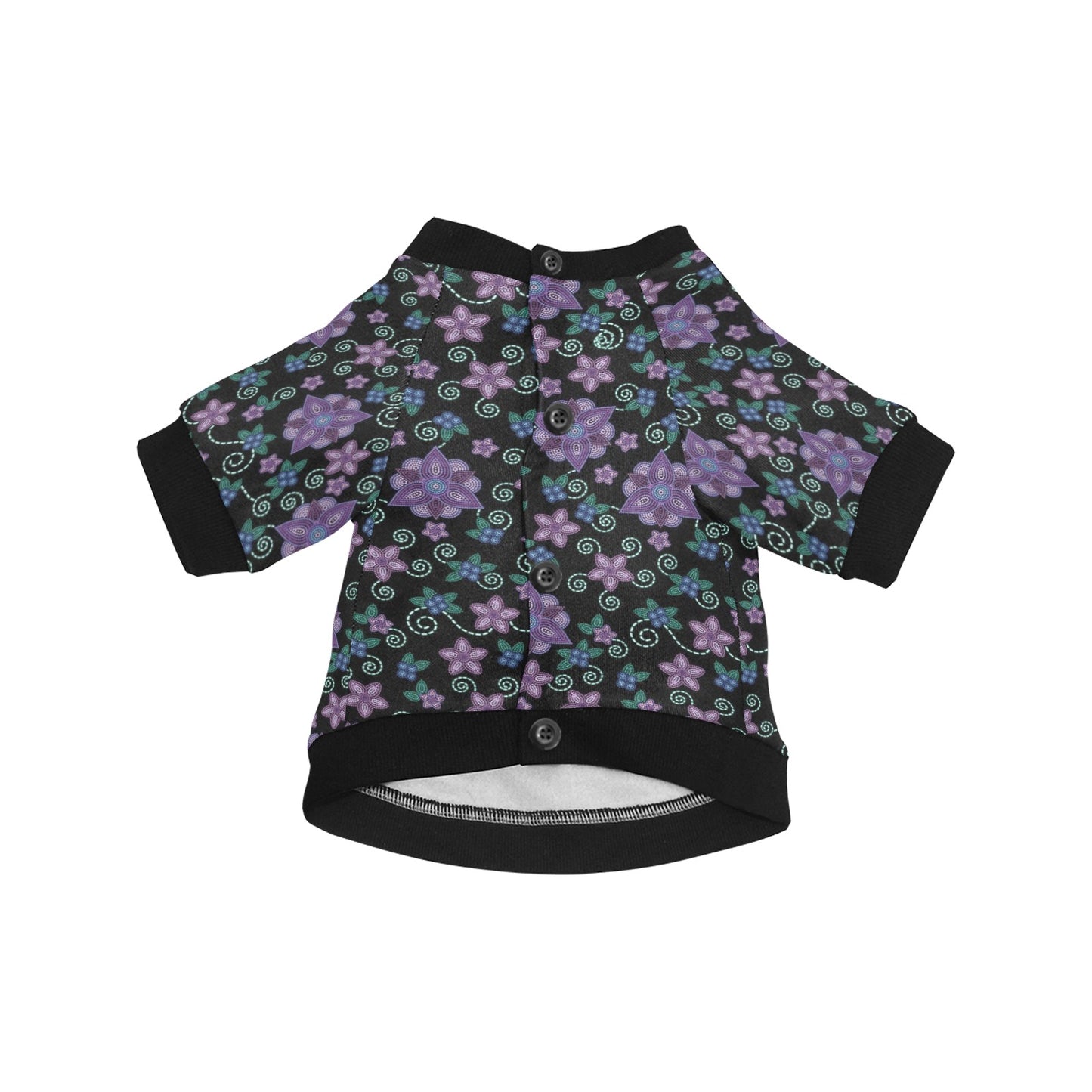 Berry Picking Pet Dog Round Neck Shirt