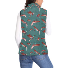 Load image into Gallery viewer, Red Swift Turquoise Women&#39;s Padded Vest Jacket
